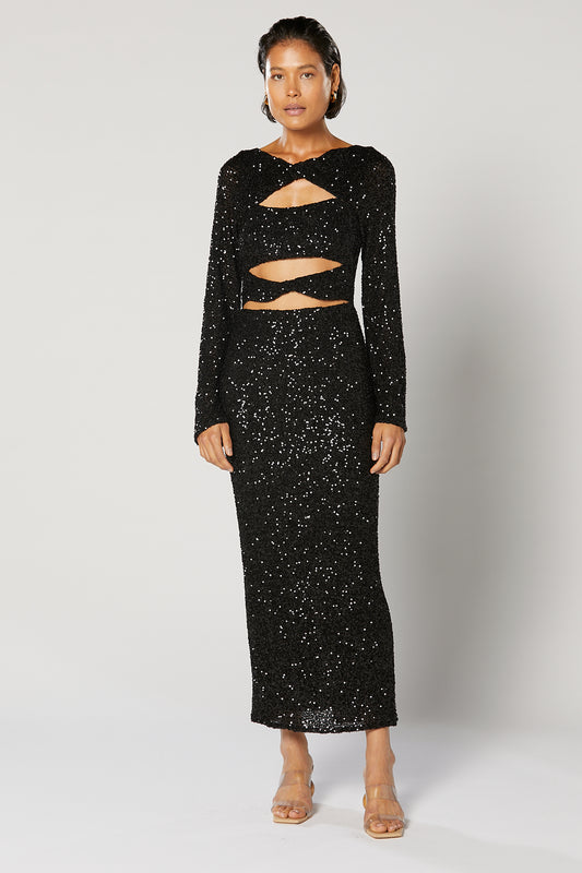 Halle Midi Dress - Sale