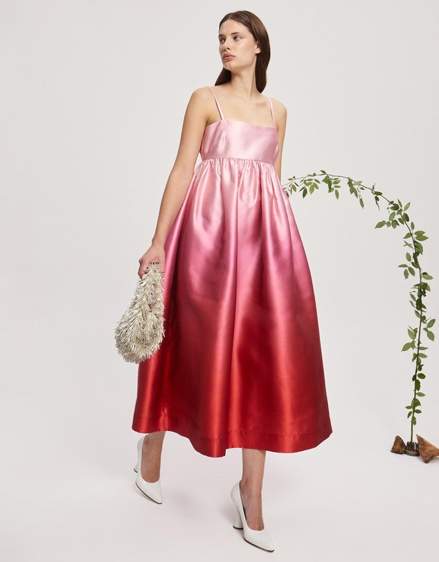 Alemais Inez Ombre Midi Dress