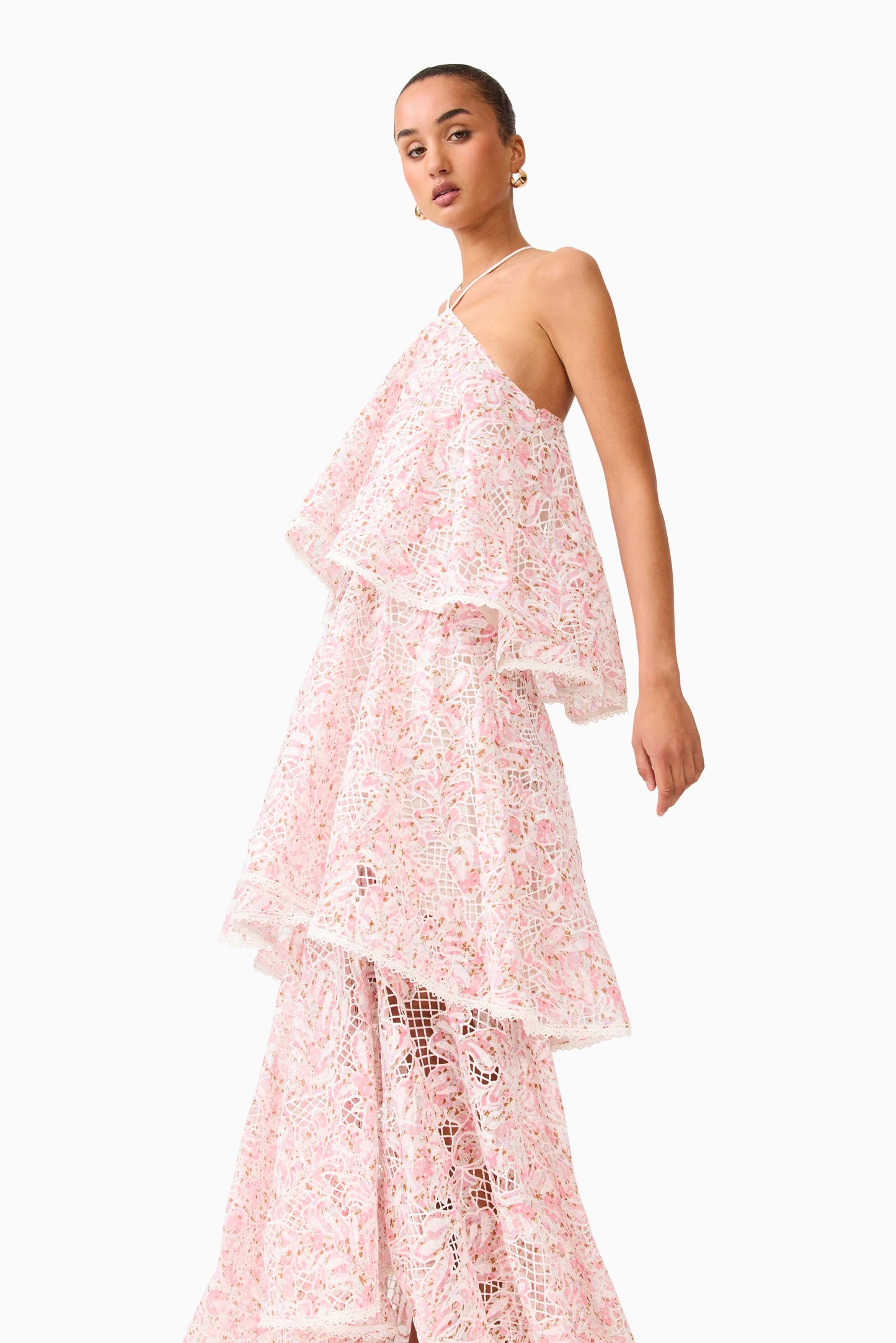 Valencia Tiered Gown