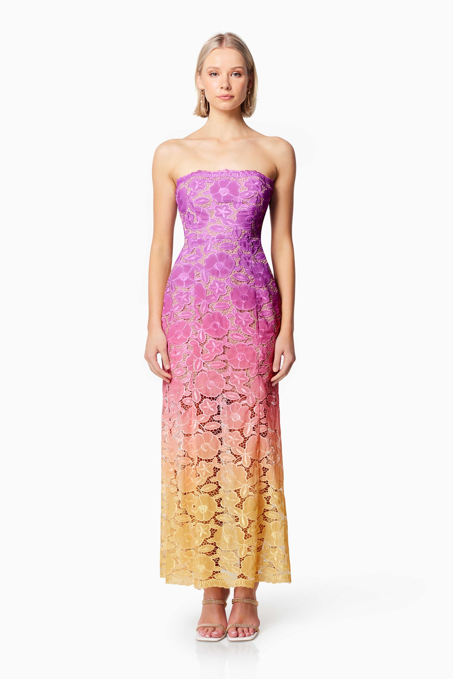 Mesmerizing Ombre Dress - Sale