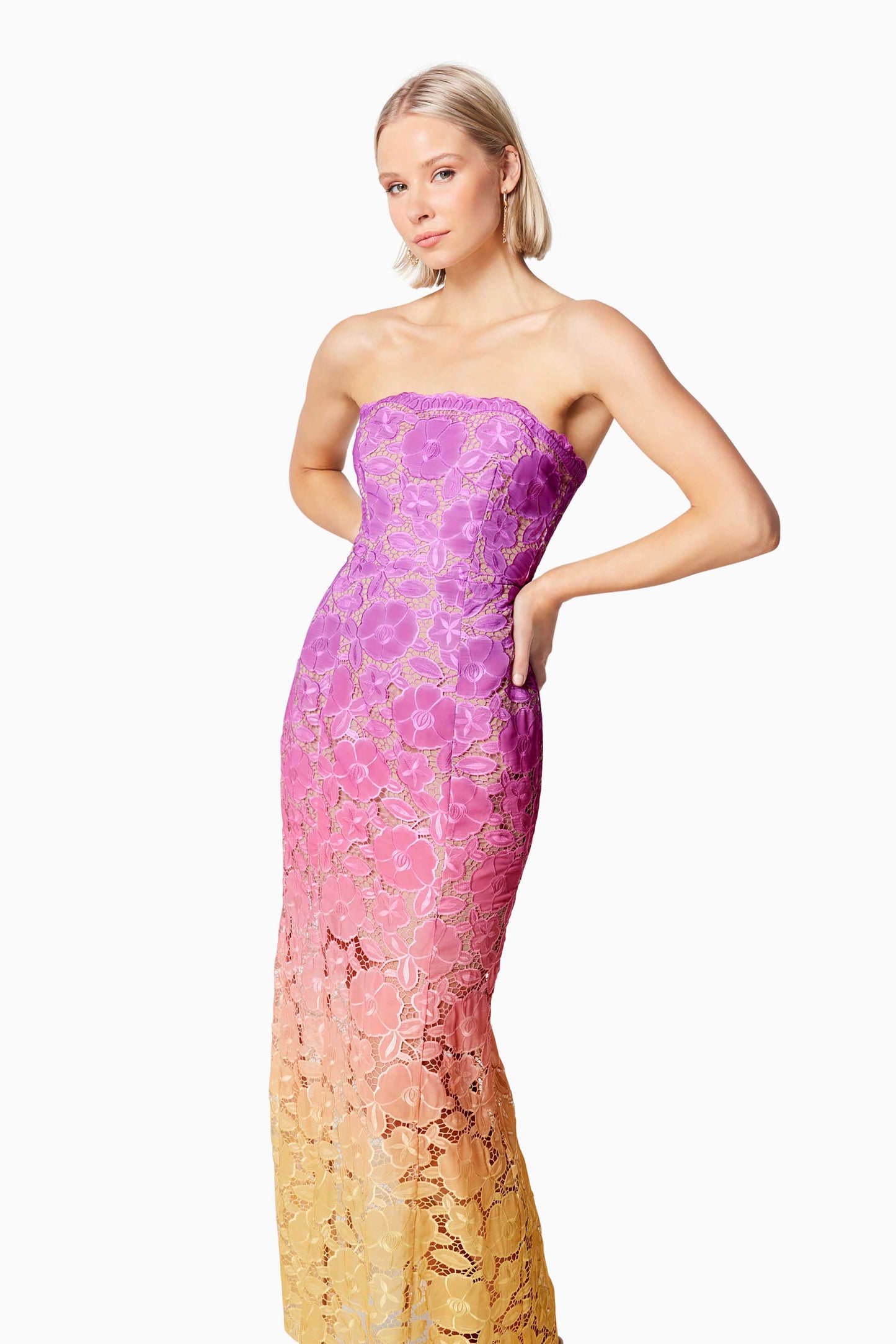 Mesmerizing Ombre Dress - Sale
