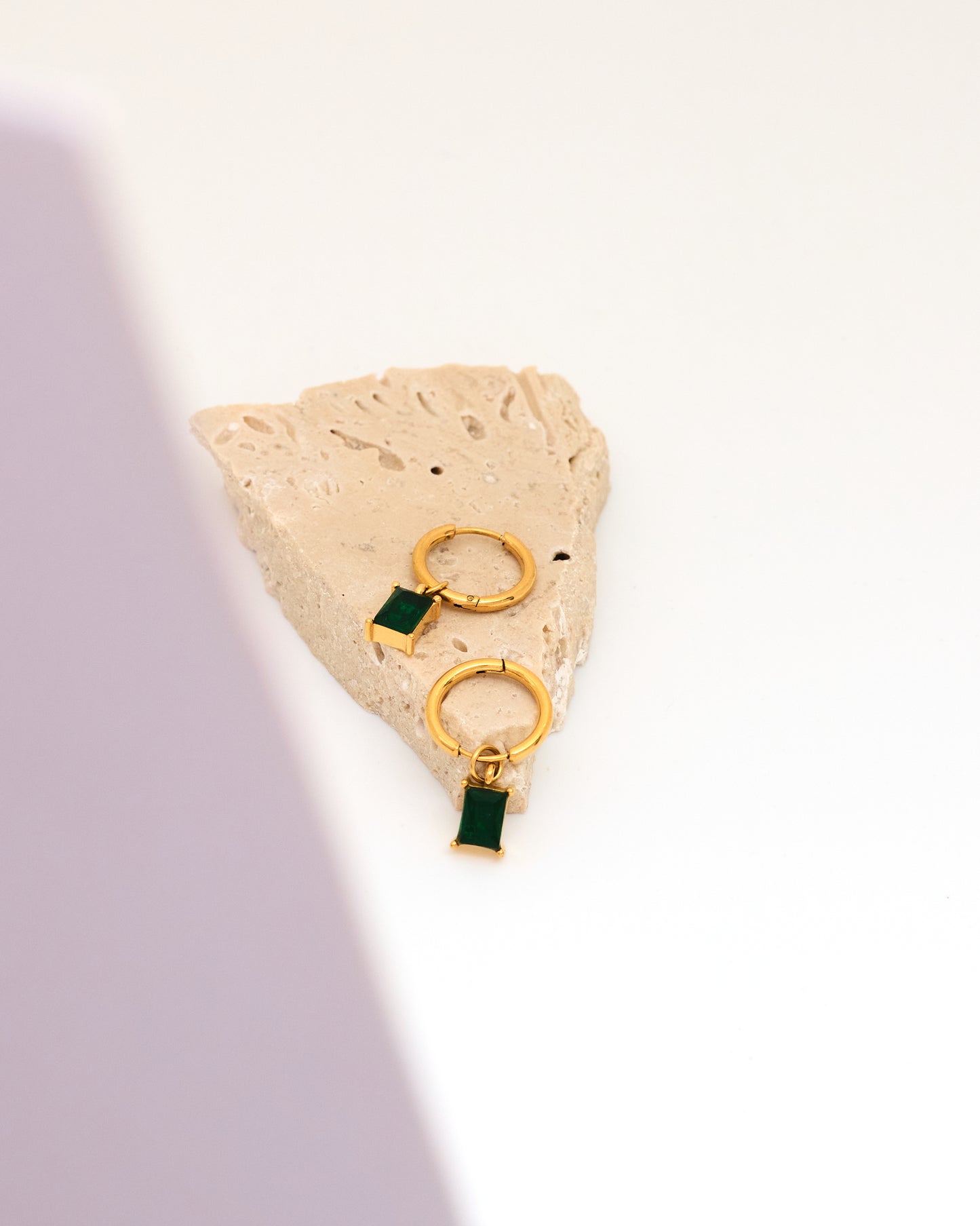 Mia Emerald Earrings