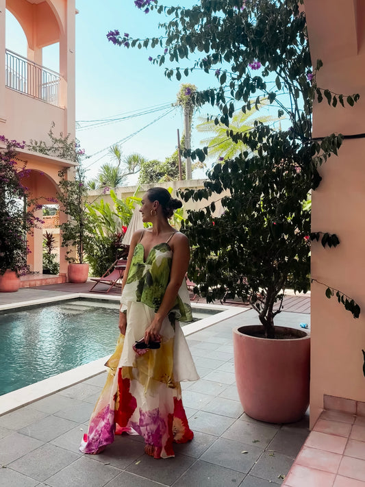 Lillian Tiered Gown