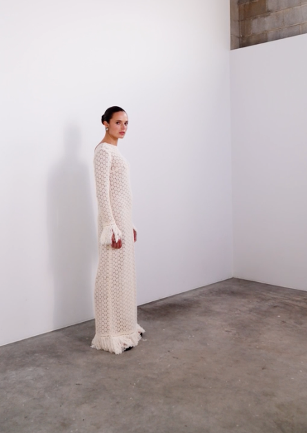 Sunset Lover Coral Crochet Dress - Sale