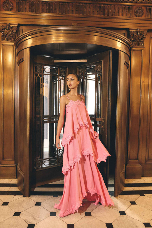 Miri Tiered Gown