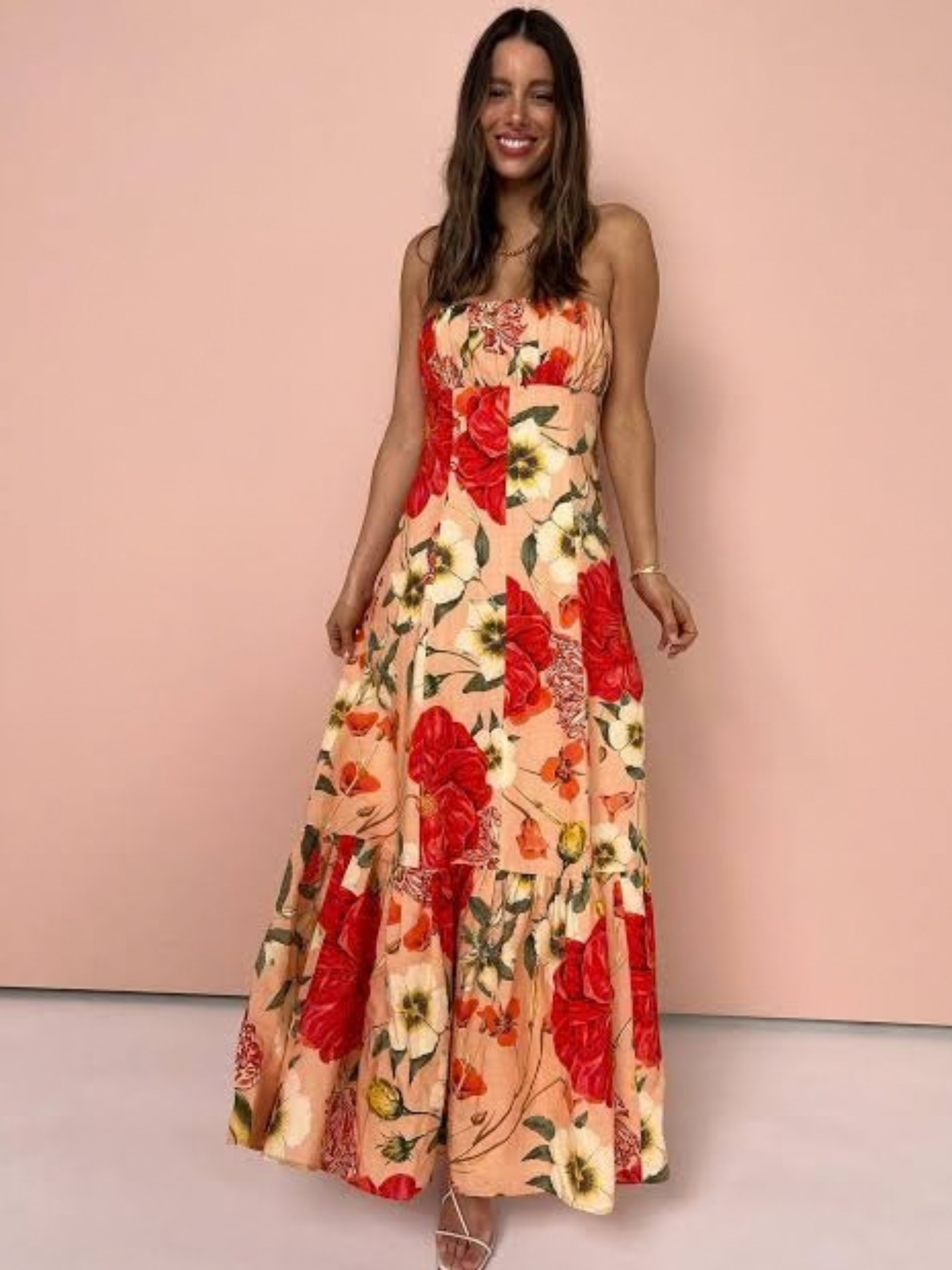 Viva Strapless Maxi Dress