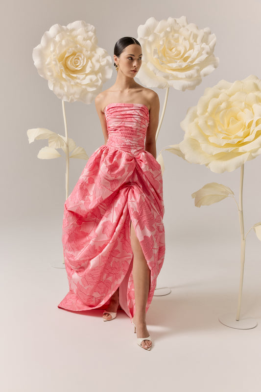 Dionne Strapless Ballgown