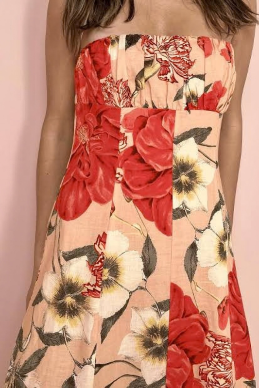 Viva Strapless Maxi Dress