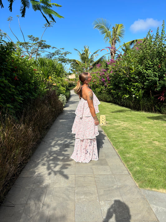 Valencia Tiered Gown