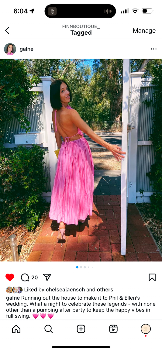 Sunset Lover Marilyn Midi Dress - Sale