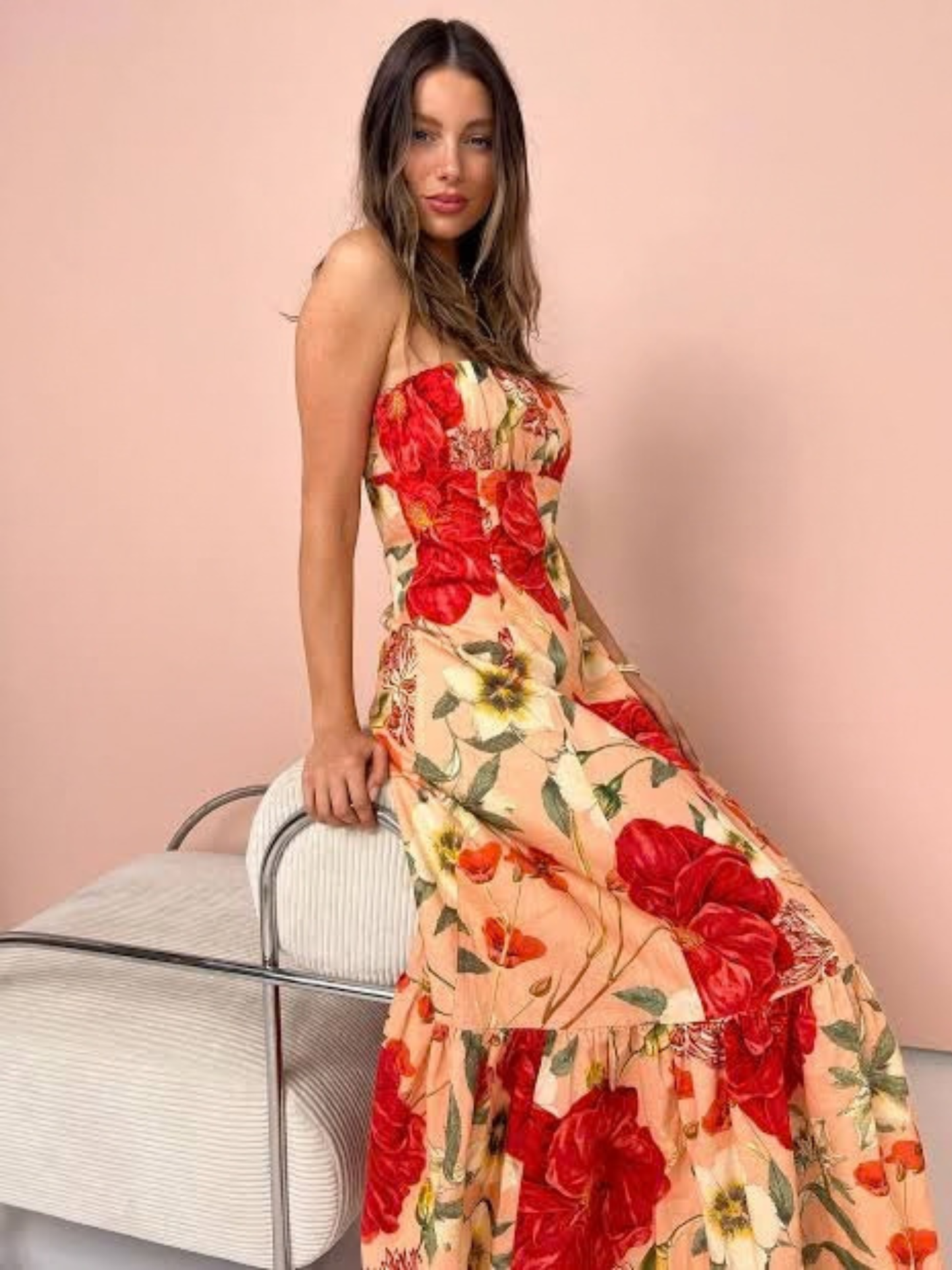 Viva Strapless Maxi Dress