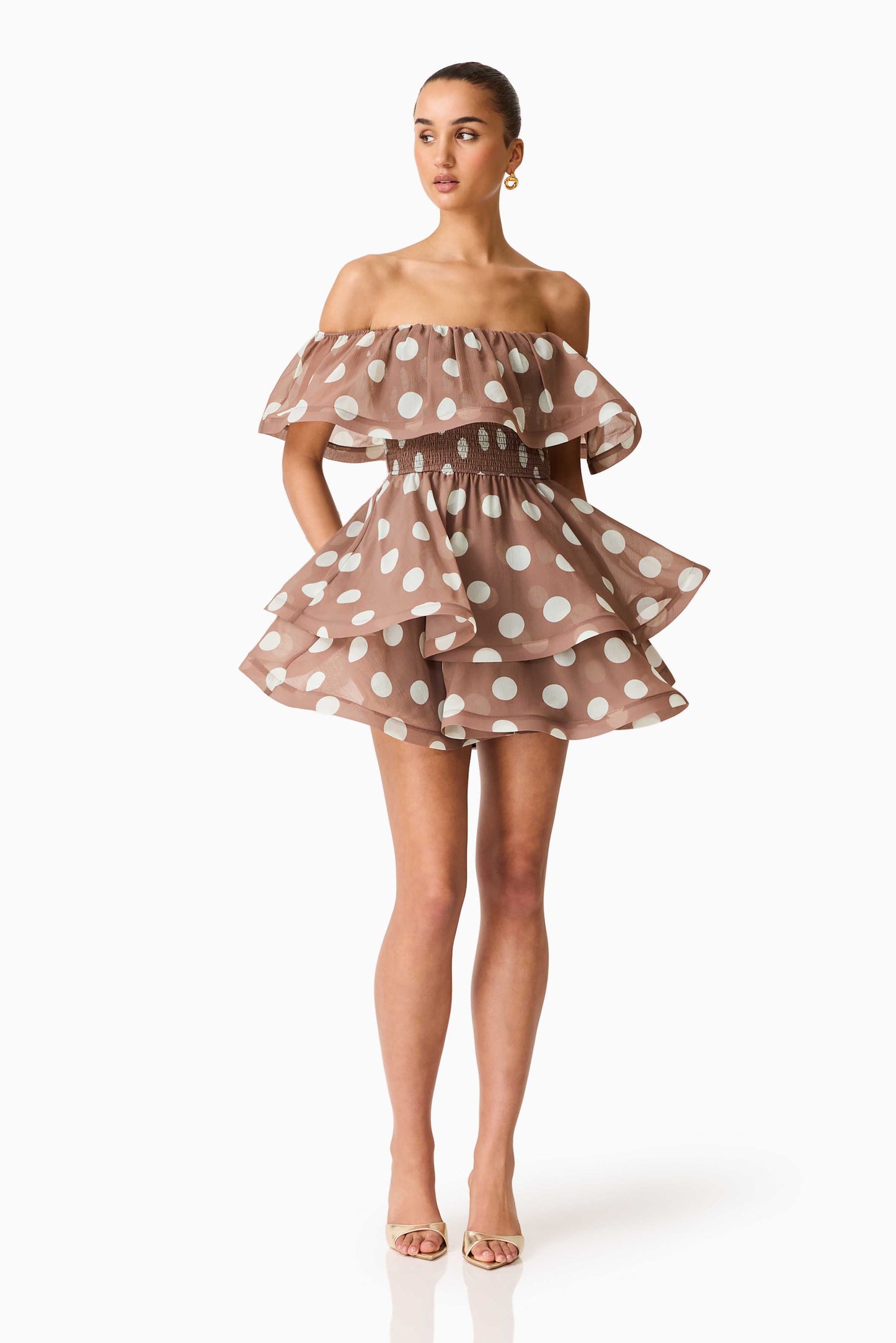 Sola Polka Dot Mini Dress