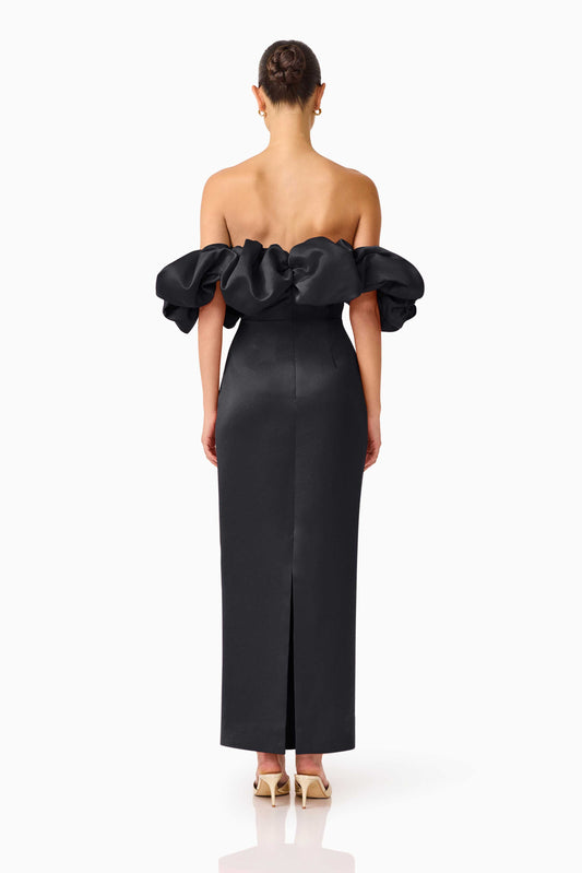 Lucetta Off Shoulder Column Gown