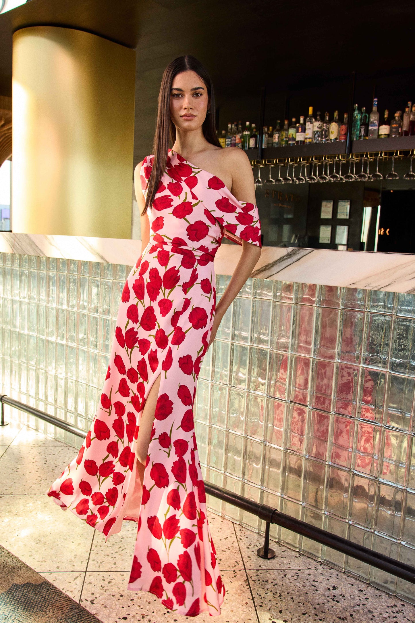 Melia Asymmetrical Dress