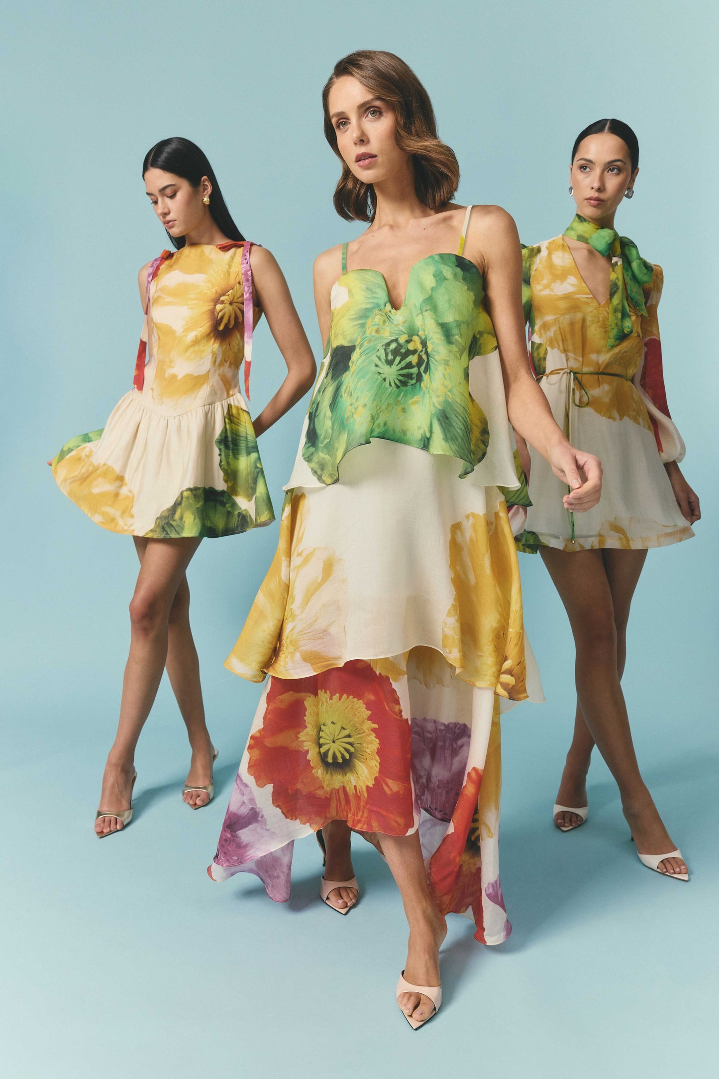 Lillian Tiered Gown