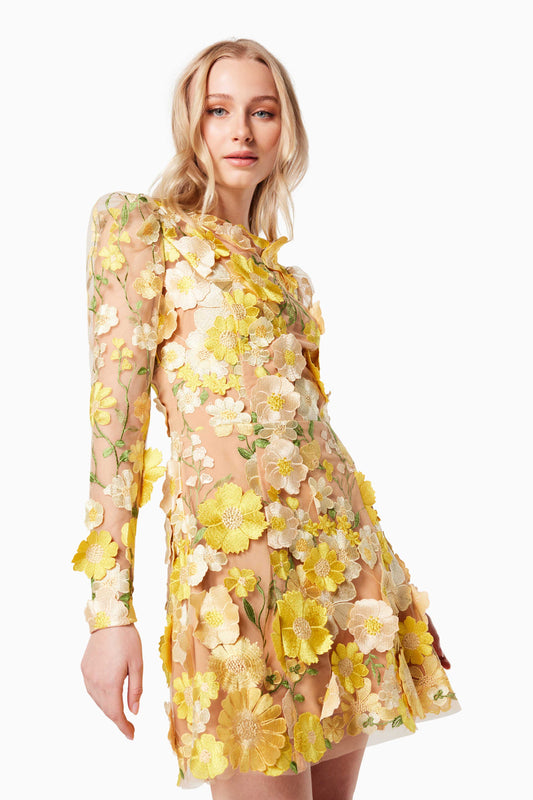 Elliatt Golden Voice Dress