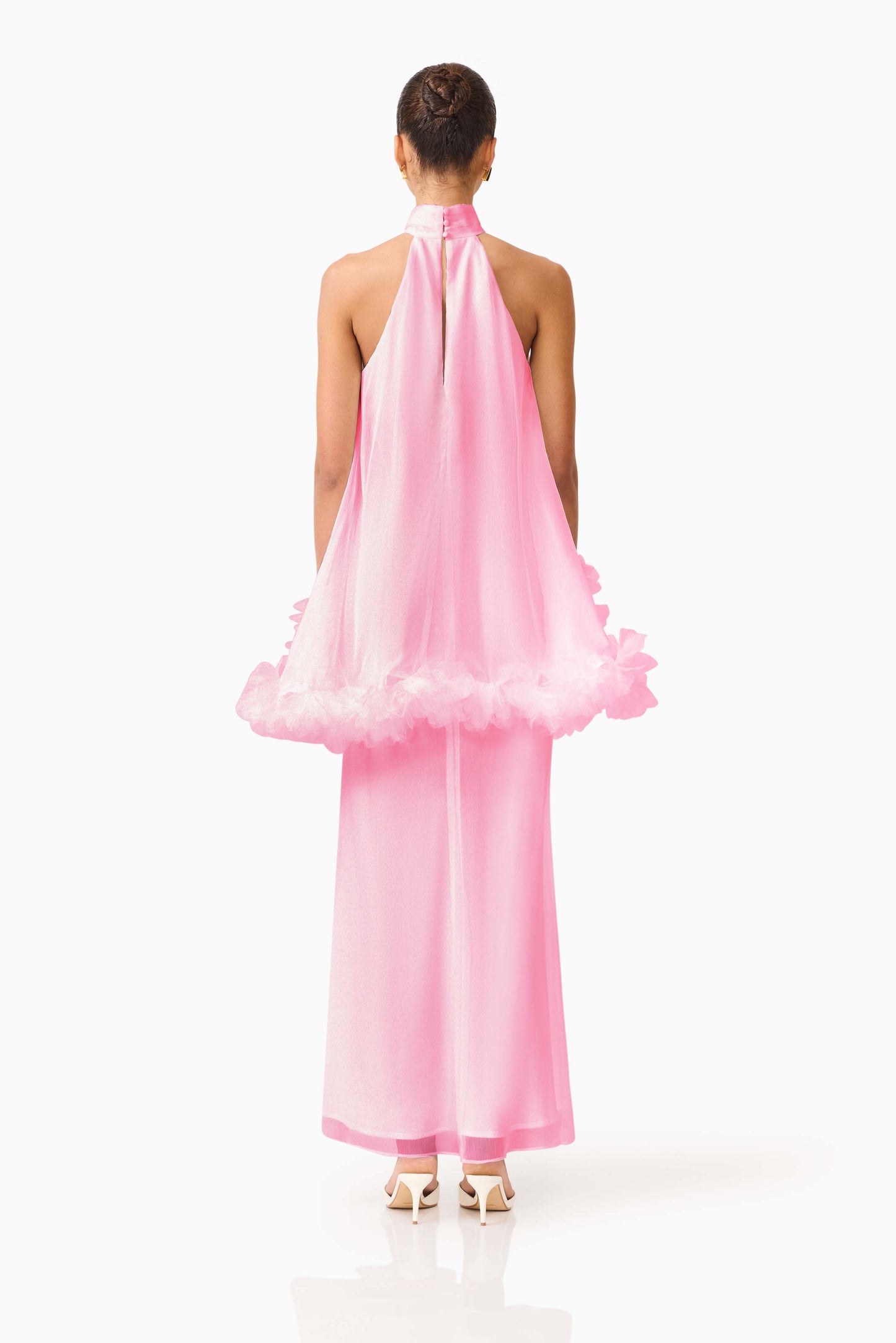 Poppy Cape Gown