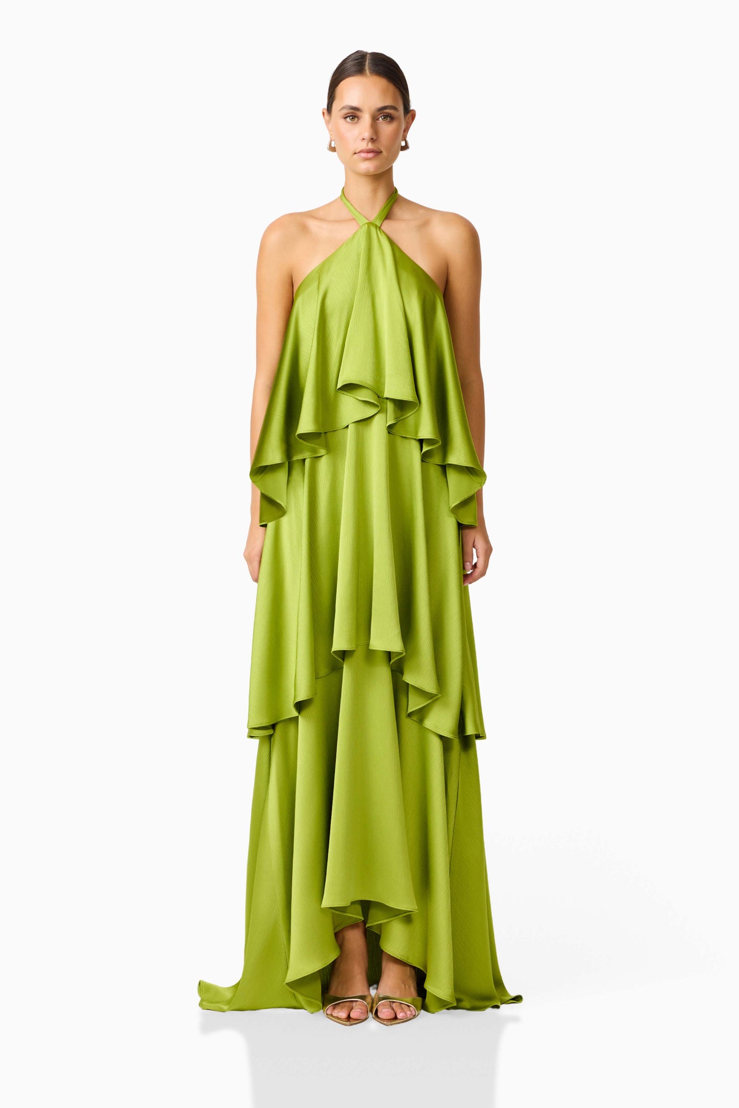 Marilla Tiered Gown - Fern - Coming Soon