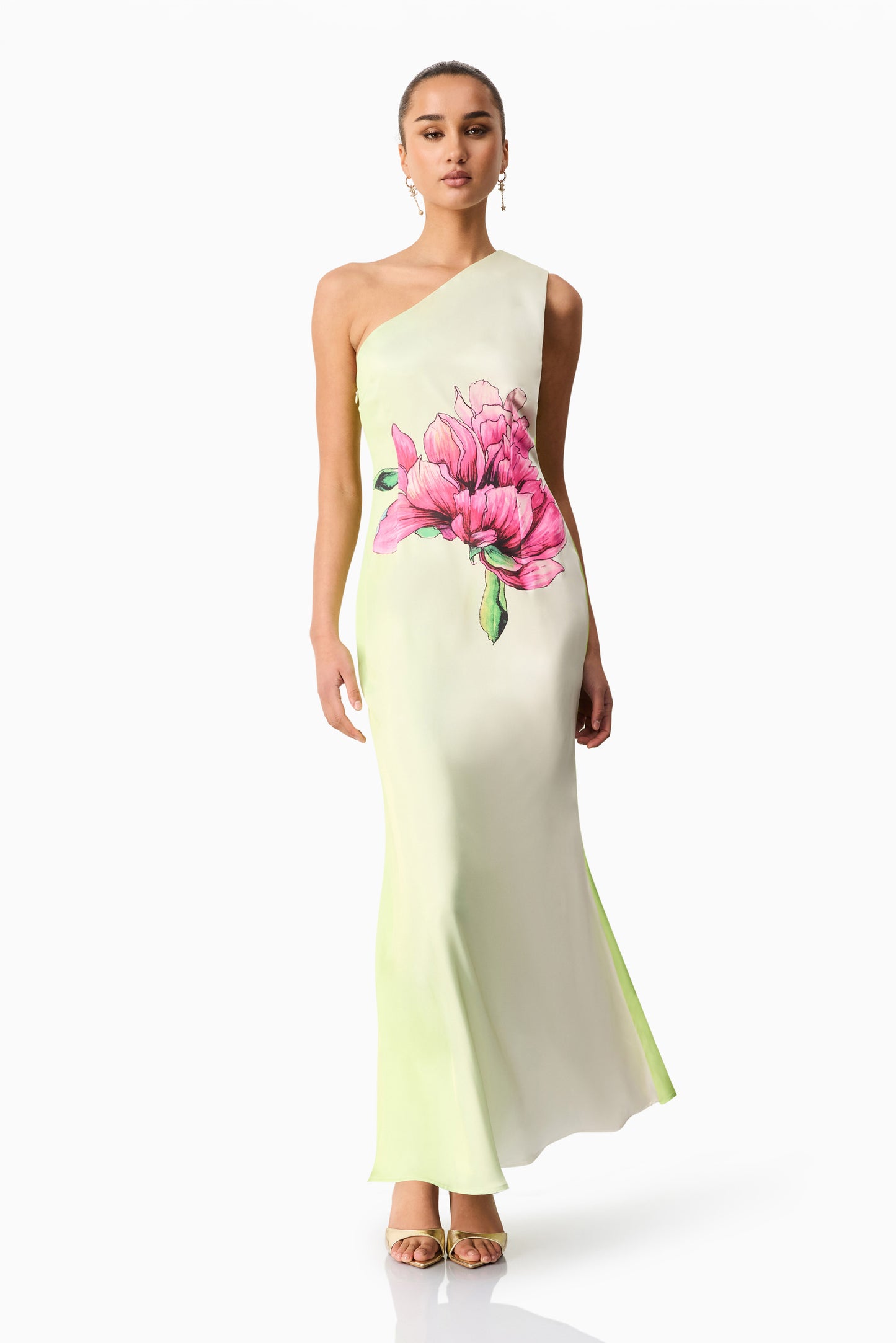 Elisia One Shoulder Gown