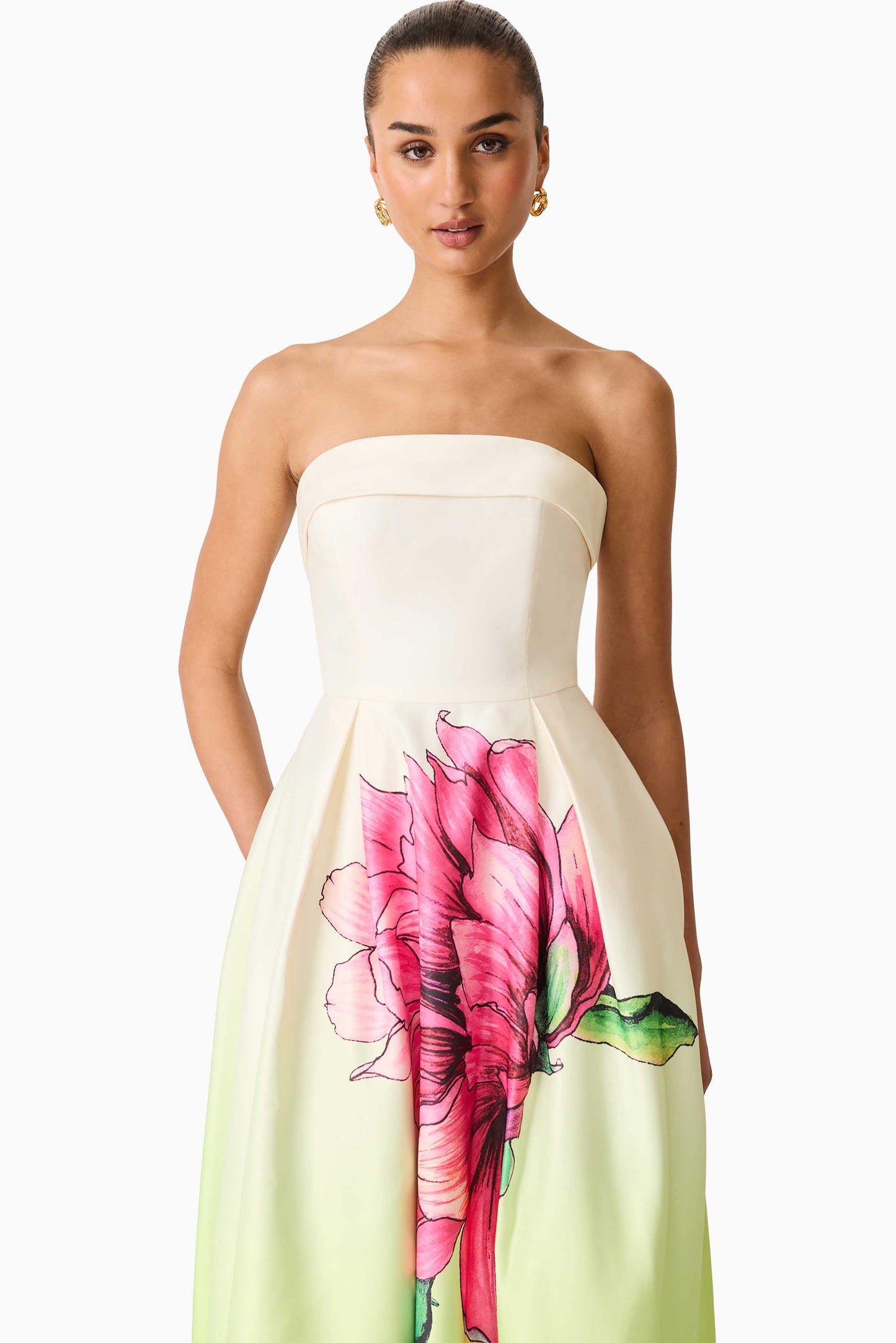 Elisia Strapless Gown