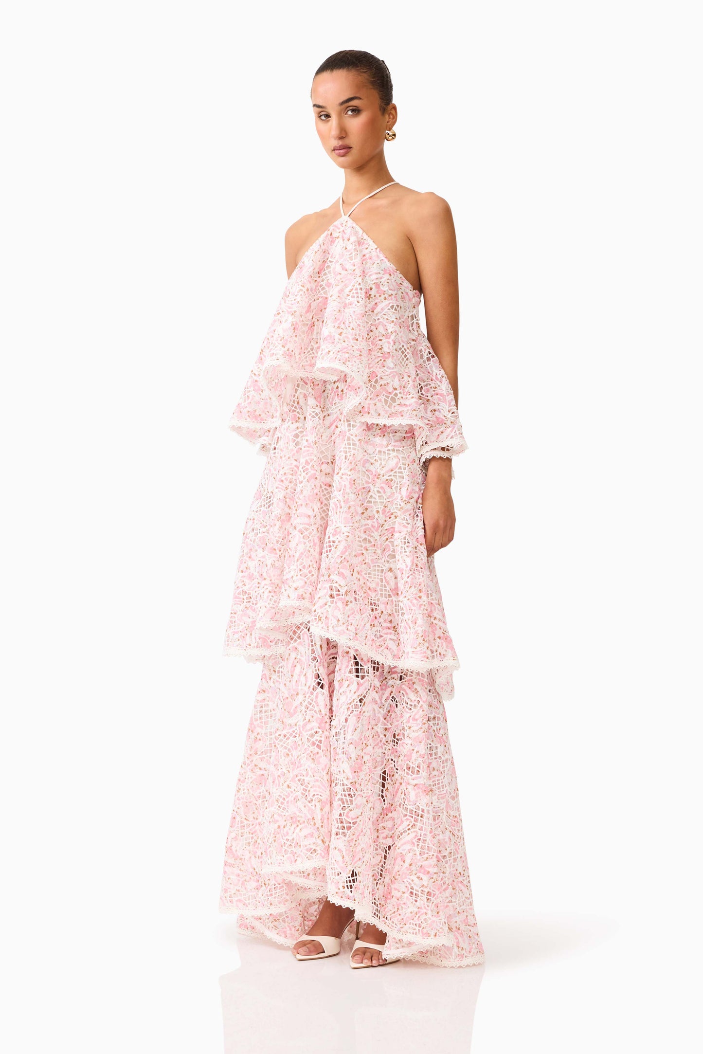 Valencia Tiered Gown