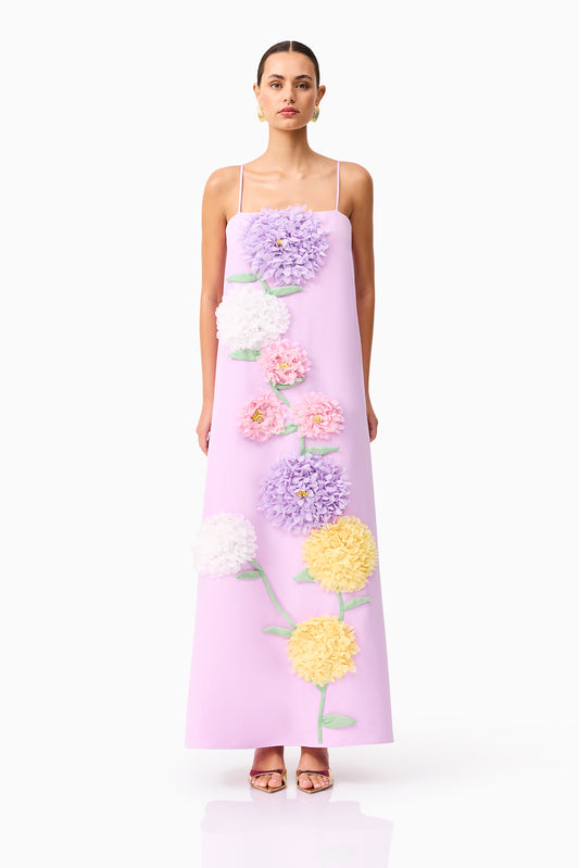 Buttercup Maxi Dress - Lilac