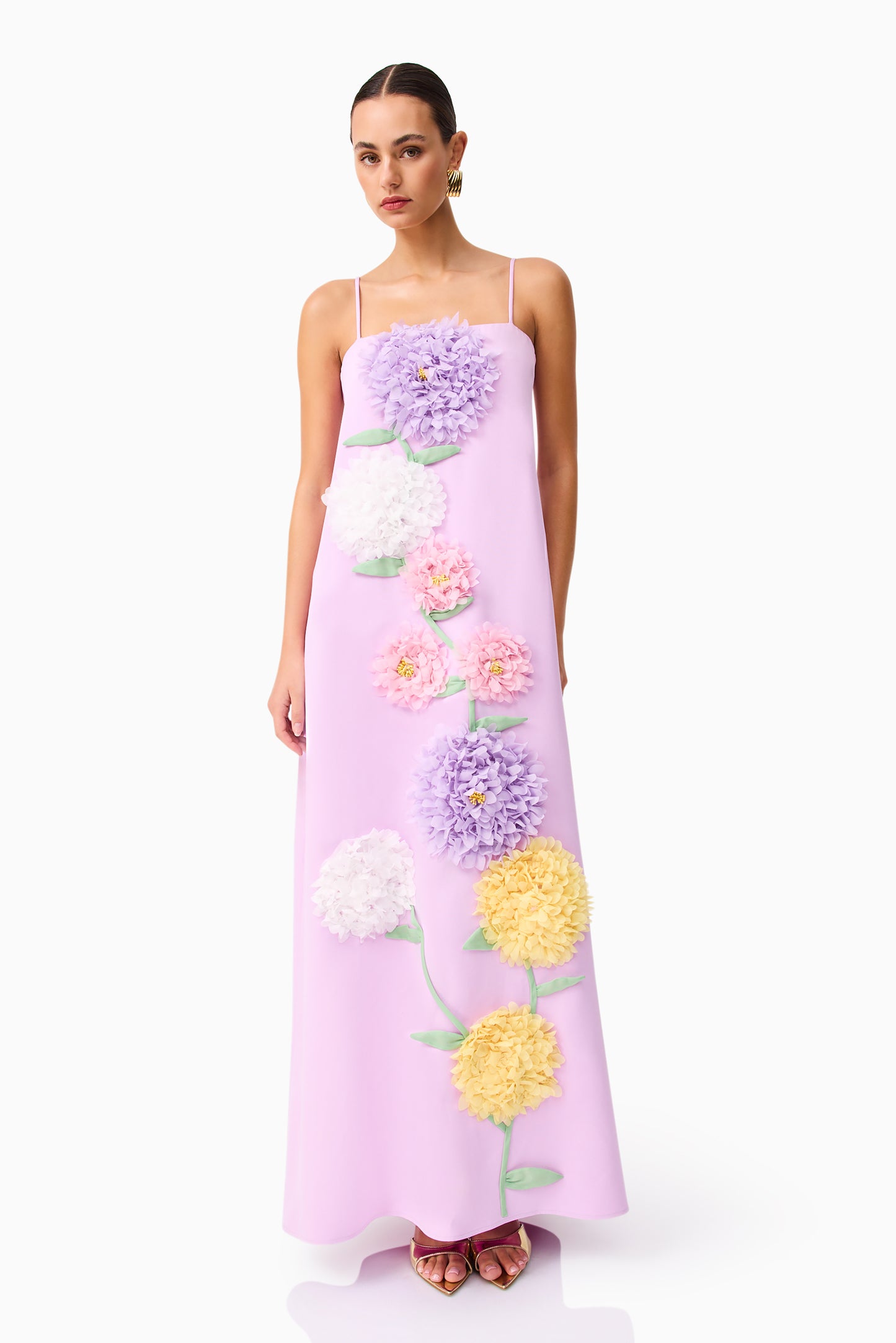 Buttercup Maxi Dress - Lilac