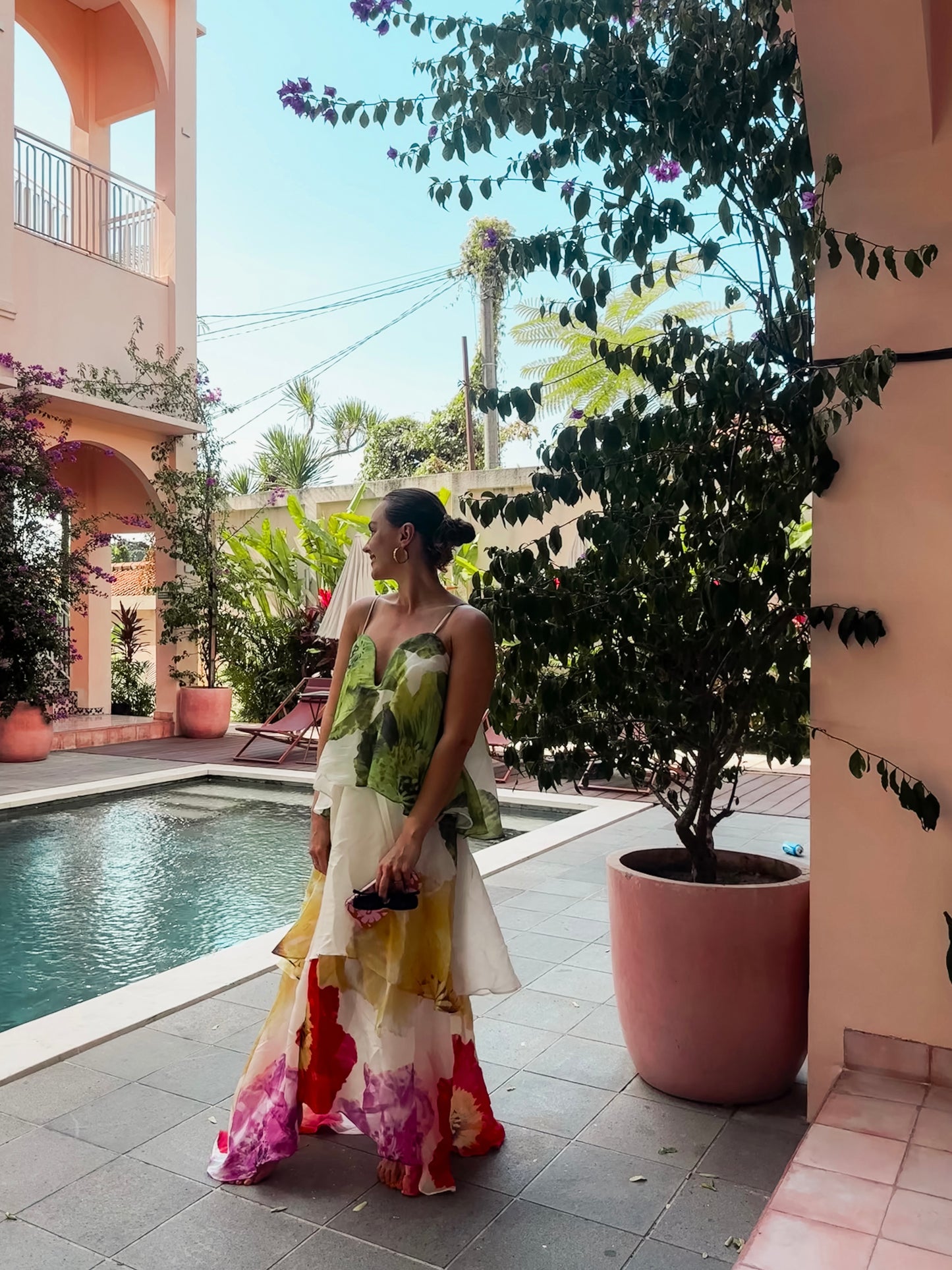 Lillian Tiered Gown