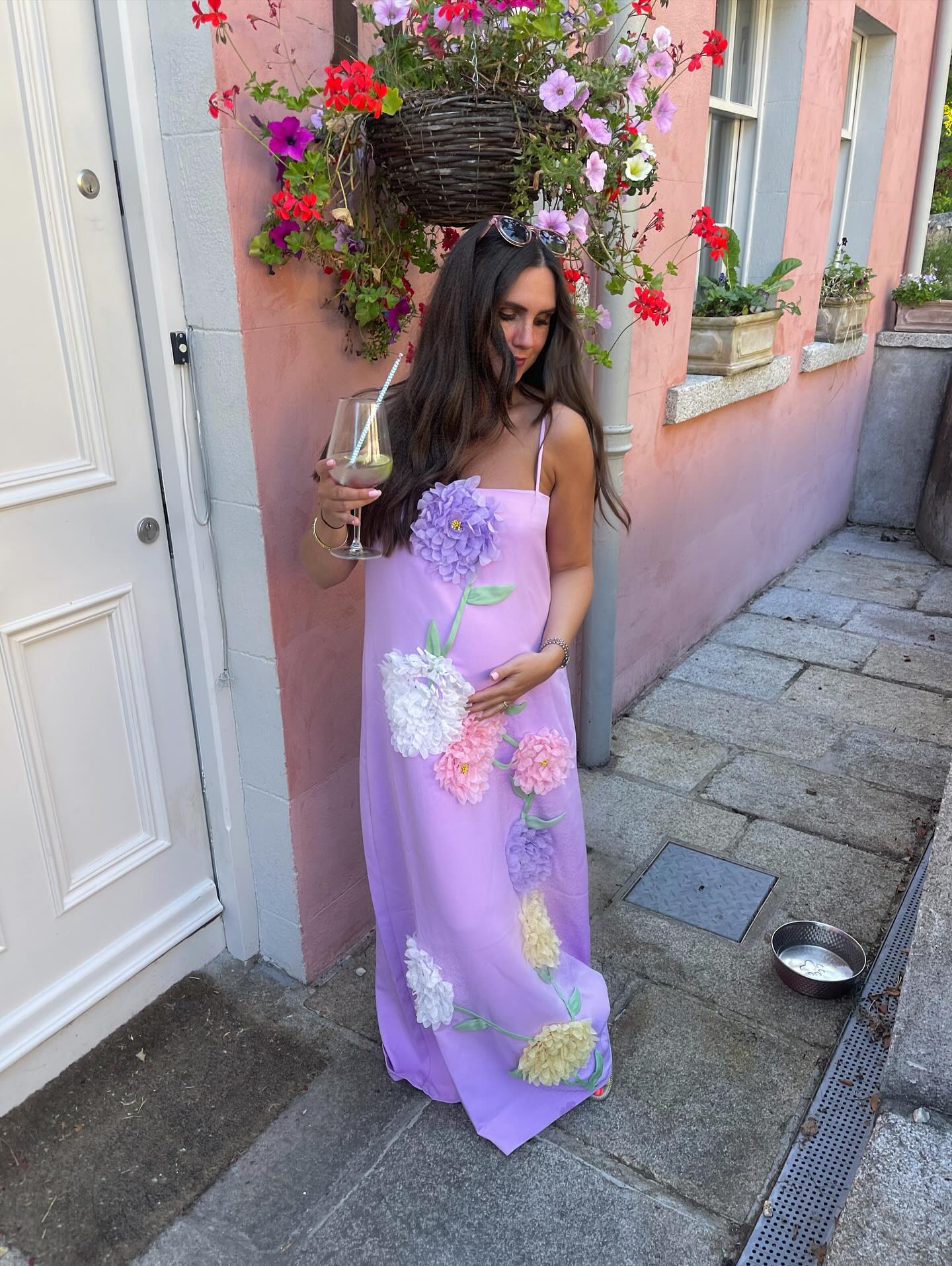 Buttercup Maxi Dress - Lilac