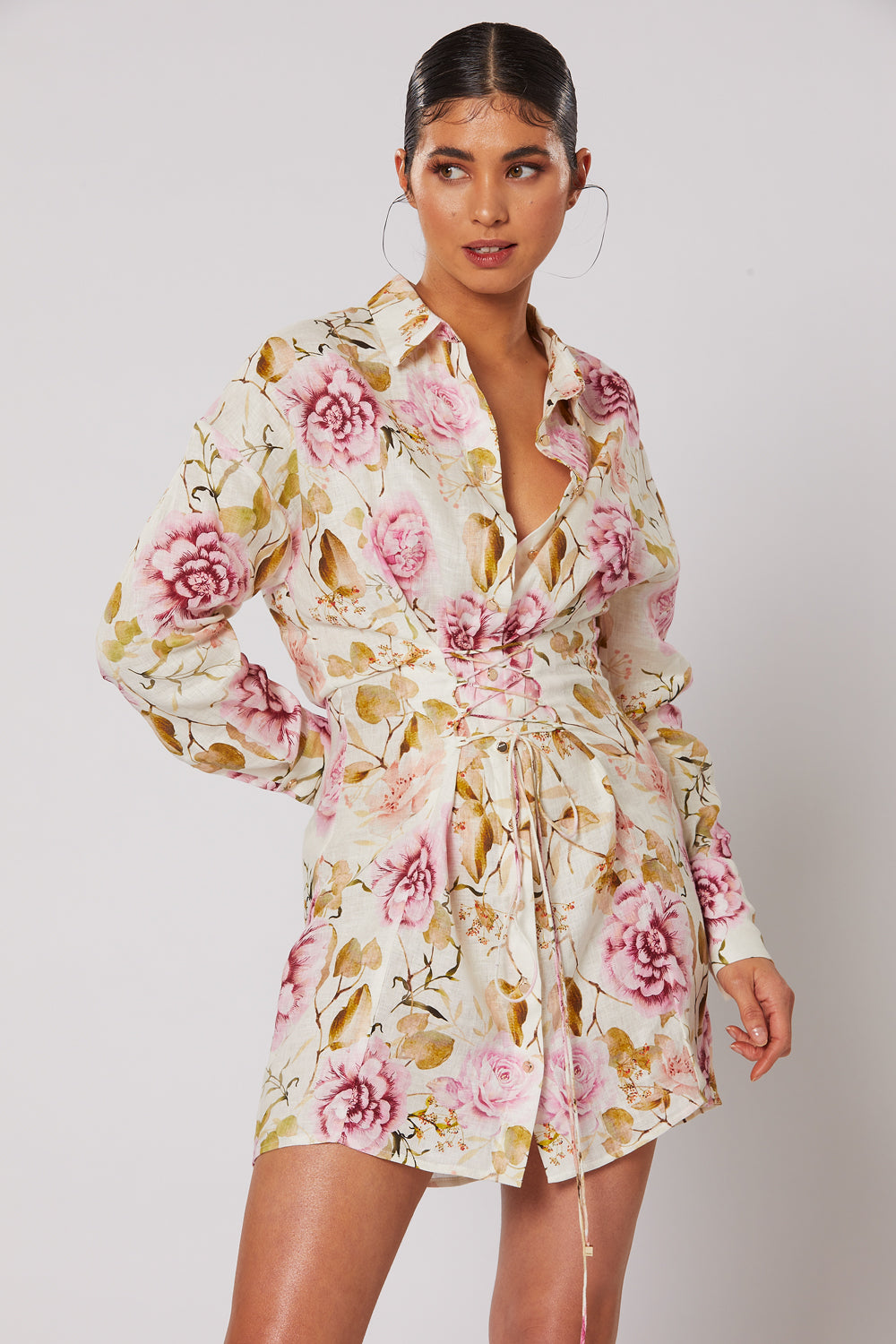Winona Fiori Button Up Dress - Sale