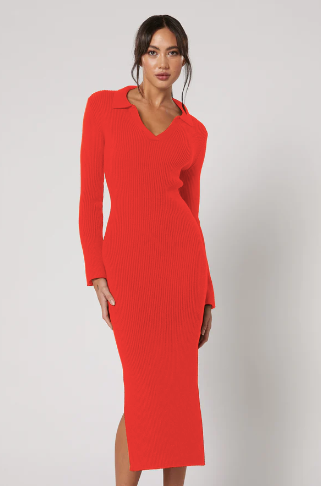 Jasper Knit Midi Dress