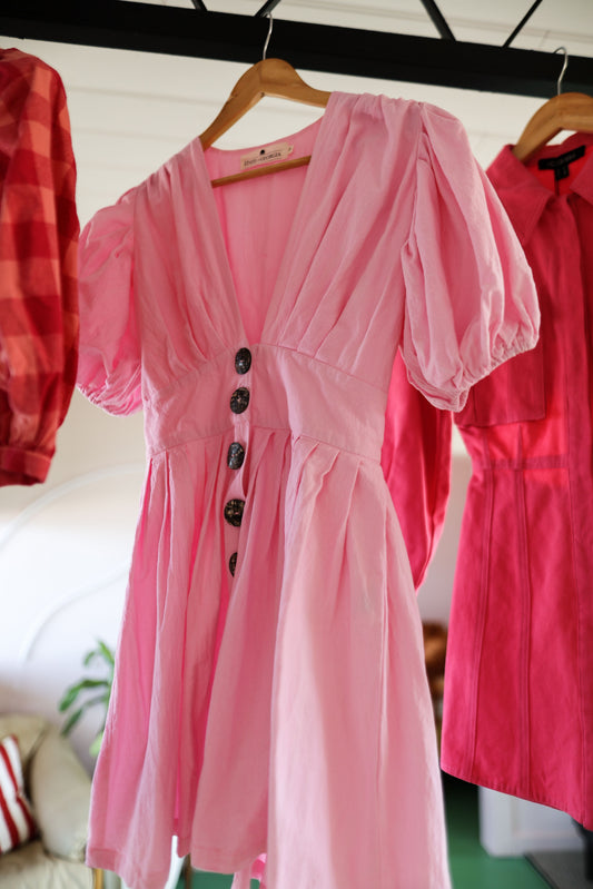 State of Georgia Jaime button up mini dress - Sale